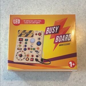 Busy Board with LED Lights